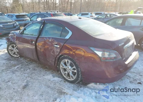 2013 Nissan Maxima 3.5 Sv z USA, uszkodzony, nr VIN 1N4AA5APXDC843949
